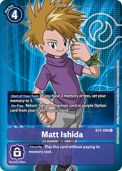 Matt Ishida [BT2-090] (Buy-A-Box Promo) [Release Special Booster Ver.1.0 Promos] | Arkham Games and Comics