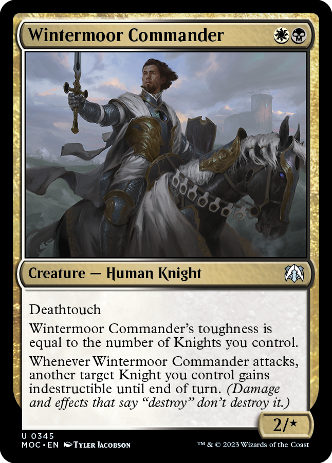 Wintermoor Commander [March of the Machine Commander] | Arkham Games and Comics