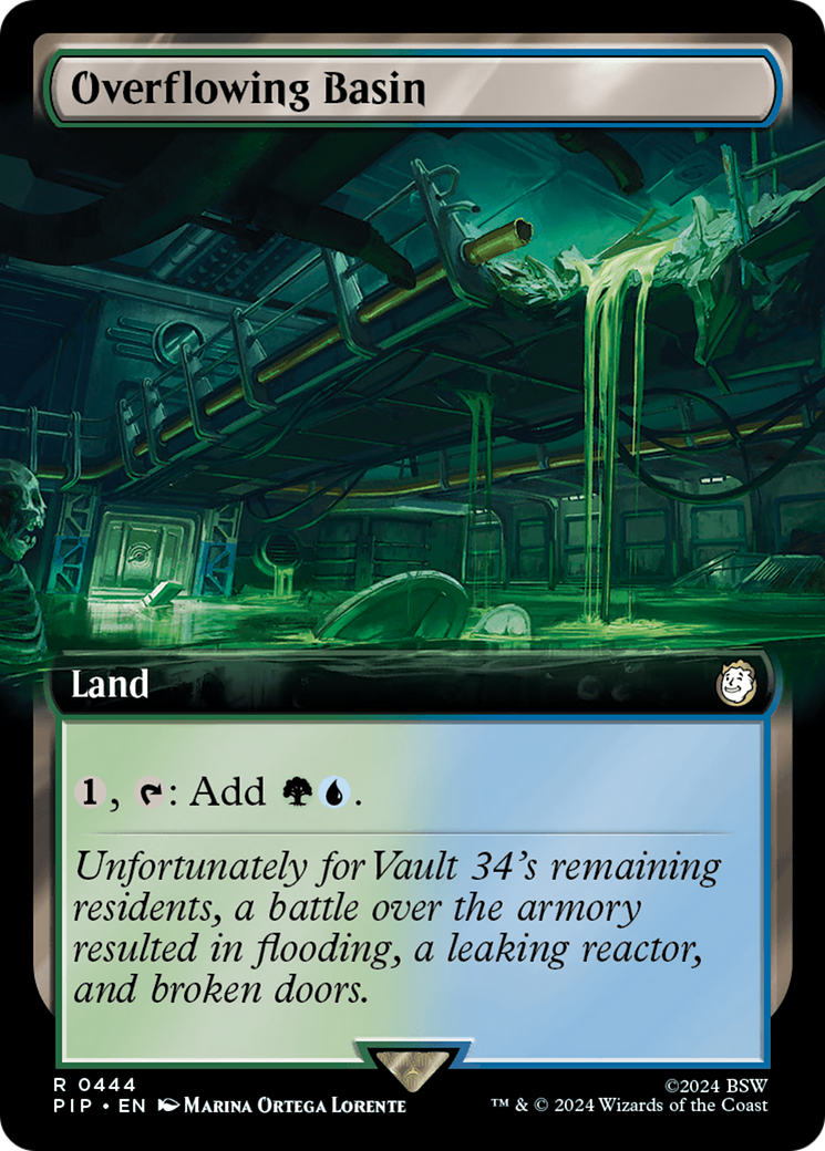 Overflowing Basin (Extended Art) [Fallout] | Arkham Games and Comics