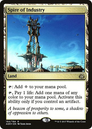 Spire of Industry [Aether Revolt Promos] | Arkham Games and Comics