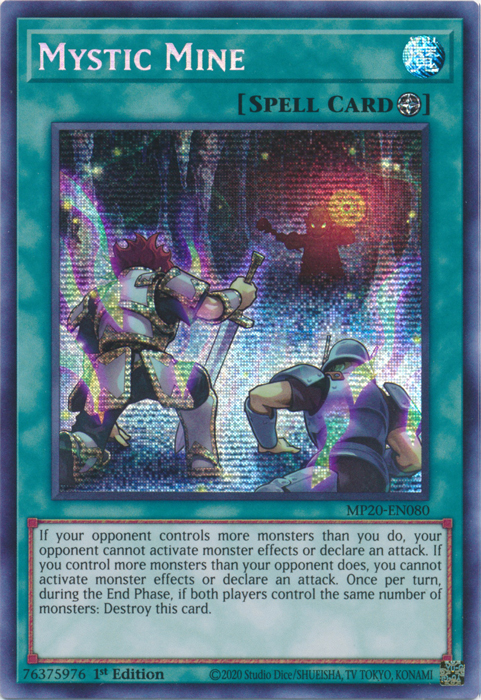 Mystic Mine [MP20-EN080] Prismatic Secret Rare | Arkham Games and Comics