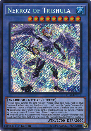 Nekroz of Trishula [THSF-EN015] Secret Rare | Arkham Games and Comics