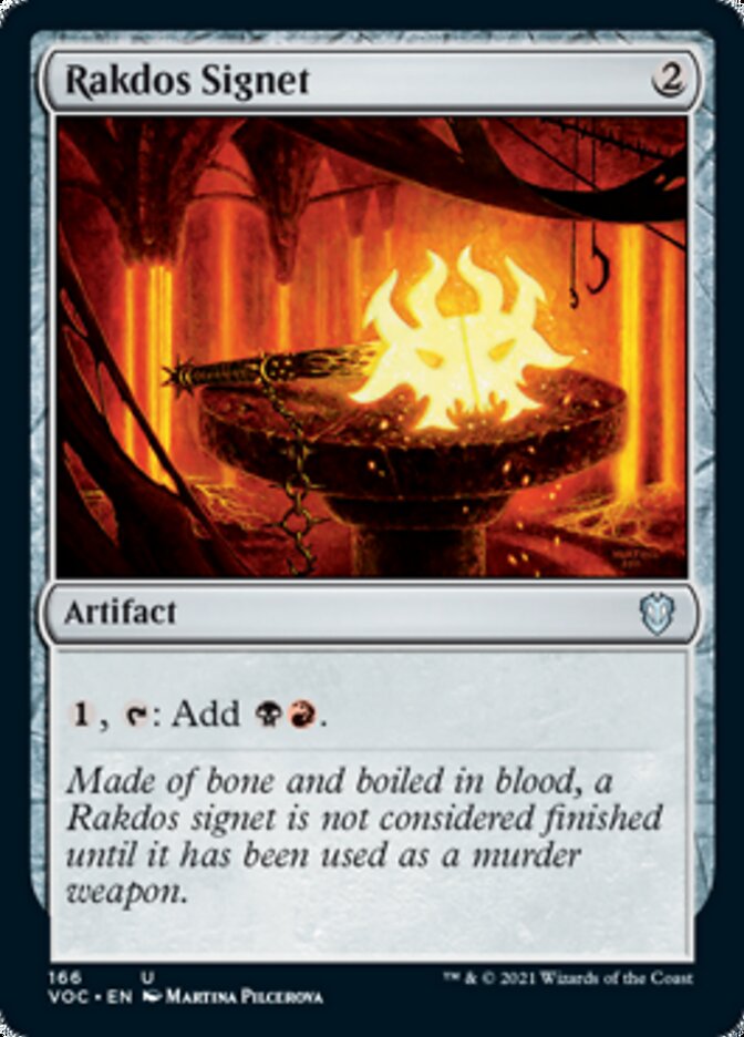 Rakdos Signet [Innistrad: Crimson Vow Commander] | Arkham Games and Comics