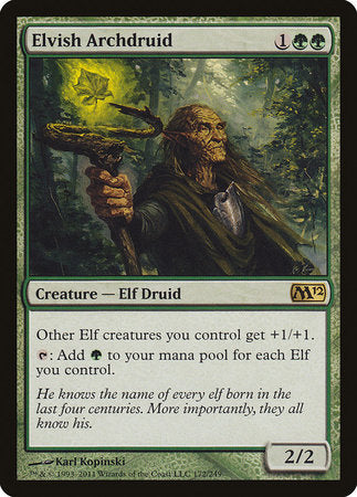 Elvish Archdruid [Magic 2012] | Arkham Games and Comics