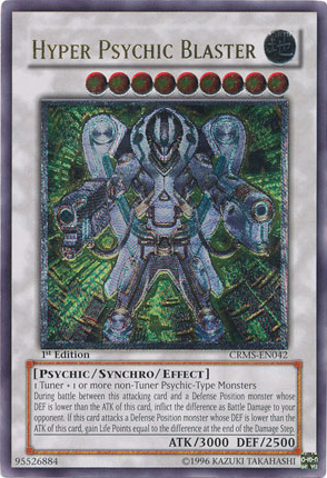 Hyper Psychic Blaster [CRMS-EN042] Ultimate Rare | Arkham Games and Comics