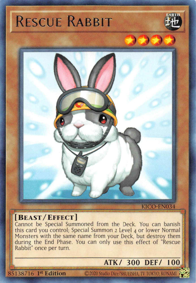 Rescue Rabbit [KICO-EN034] Rare | Arkham Games and Comics