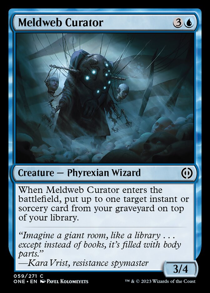 Meldweb Curator [Phyrexia: All Will Be One] | Arkham Games and Comics