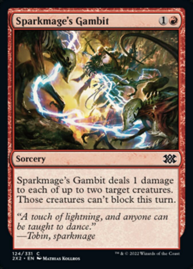 Sparkmage's Gambit [Double Masters 2022] | Arkham Games and Comics