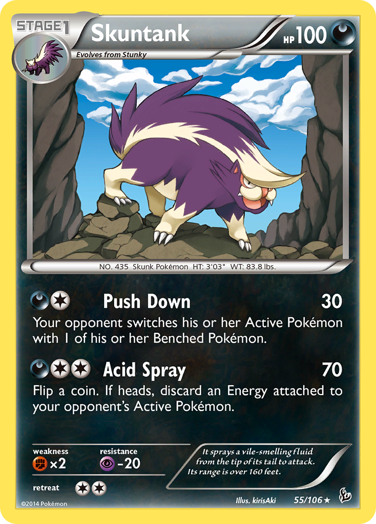 Skuntank (55/106) [XY: Flashfire] | Arkham Games and Comics