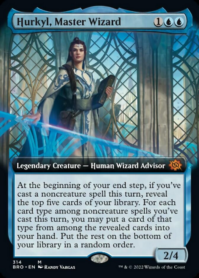 Hurkyl, Master Wizard (Extended Art) [The Brothers' War] | Arkham Games and Comics