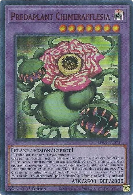 Predaplant Chimerafflesia (Red) [LDS3-EN074] Ultra Rare | Arkham Games and Comics