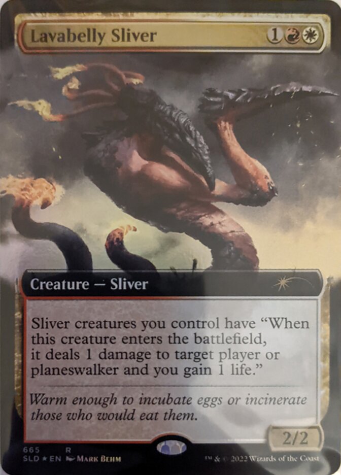 Lavabelly Sliver (Extended Art) [Secret Lair Drop Promos] | Arkham Games and Comics