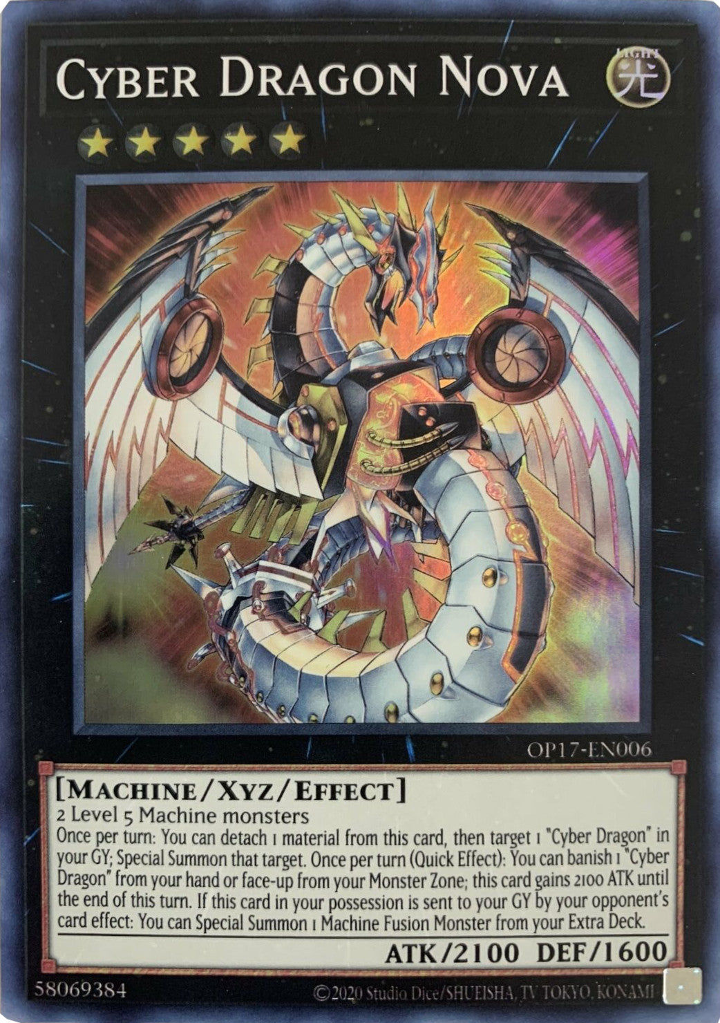 Cyber Dragon Nova [OP17-EN006] Super Rare | Arkham Games and Comics