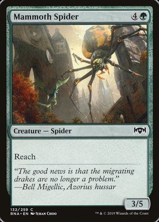 Mammoth Spider [Ravnica Allegiance] | Arkham Games and Comics