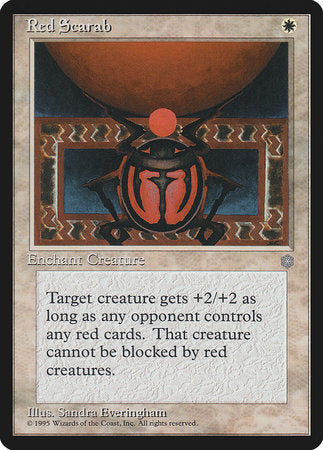 Red Scarab [Ice Age] | Arkham Games and Comics