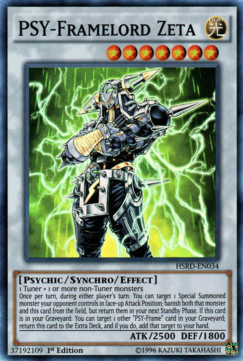 PSY-Framelord Zeta [HSRD-EN034] Super Rare | Arkham Games and Comics