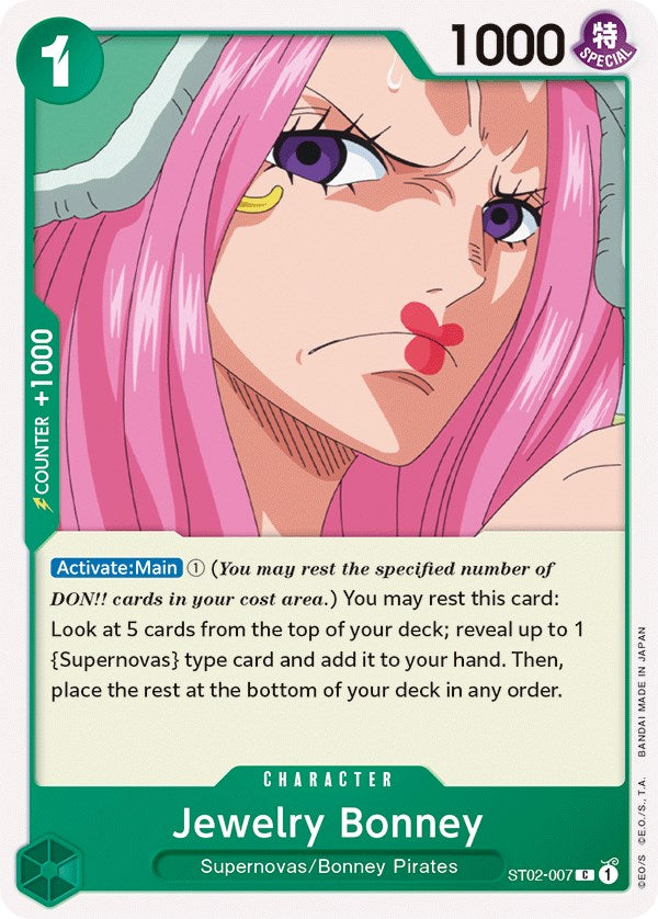 Jewelry Bonney [Starter Deck: Worst Generation] | Arkham Games and Comics
