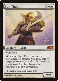 Sun Titan (M11) [Oversize Cards] | Arkham Games and Comics