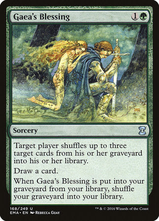 Gaea's Blessing [Eternal Masters] | Arkham Games and Comics