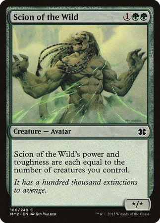 Scion of the Wild [Modern Masters 2015] | Arkham Games and Comics