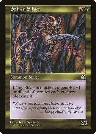 Spined Sliver [Stronghold] | Arkham Games and Comics
