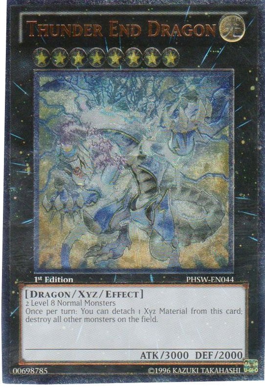 Thunder End Dragon [PHSW-EN044] Ultimate Rare | Arkham Games and Comics