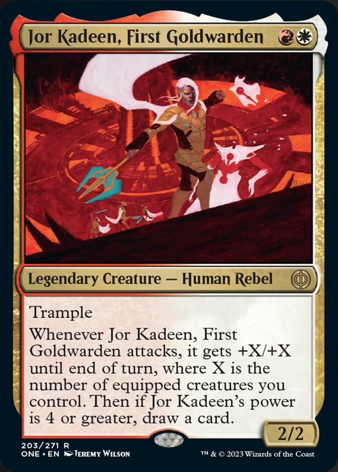 Jor Kadeen, First Goldwarden [Phyrexia: All Will Be One] | Arkham Games and Comics