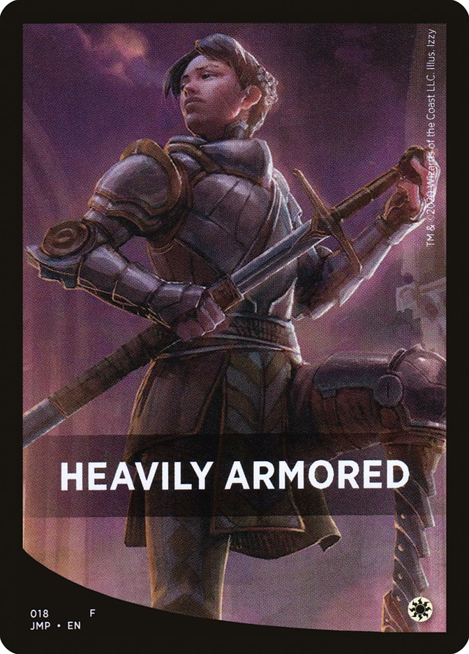 Heavily Armored Theme Card [Jumpstart Front Cards] | Arkham Games and Comics