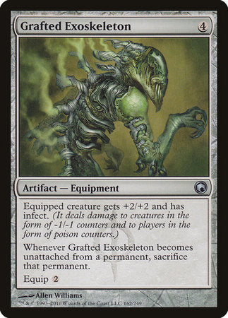 Grafted Exoskeleton [Scars of Mirrodin] | Arkham Games and Comics