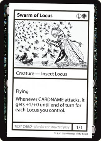 Swarm of Locus (2021 Edition) [Mystery Booster Playtest Cards] | Arkham Games and Comics