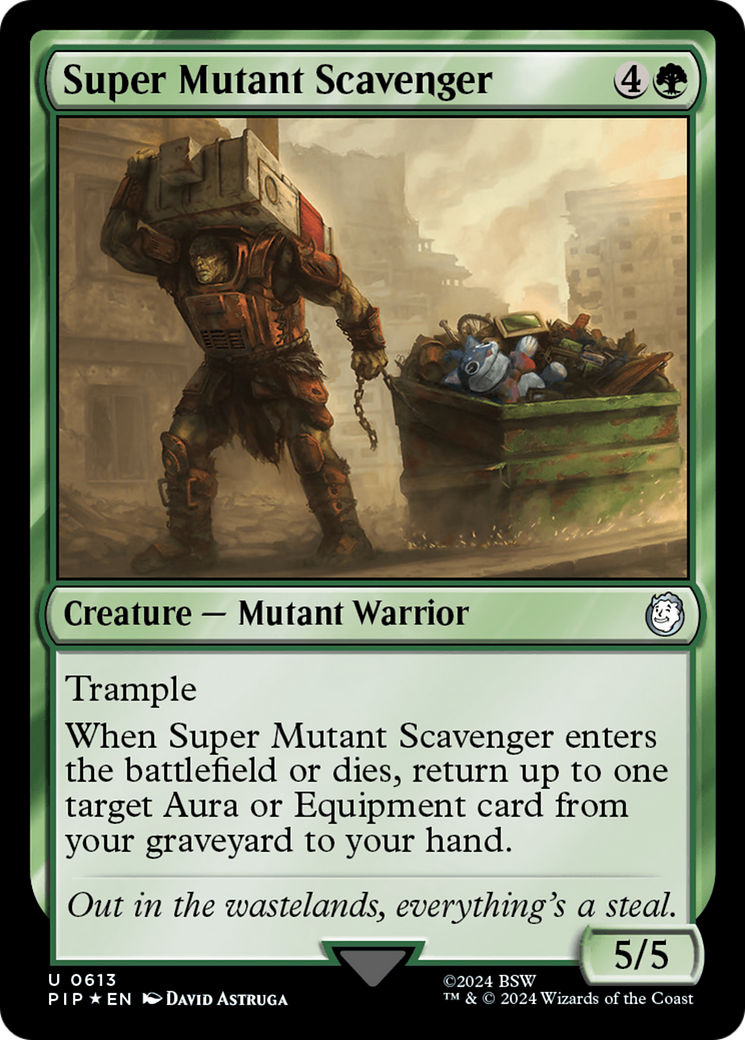 Super Mutant Scavenger (Surge Foil) [Fallout] | Arkham Games and Comics