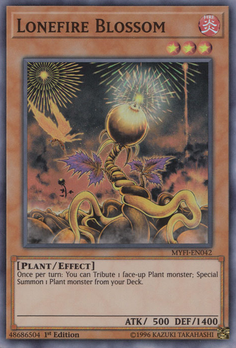 Lonefire Blossom [MYFI-EN042] Super Rare | Arkham Games and Comics