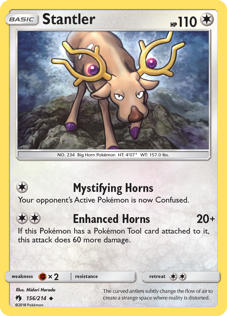 Stantler (156/214) [Sun & Moon: Lost Thunder] | Arkham Games and Comics