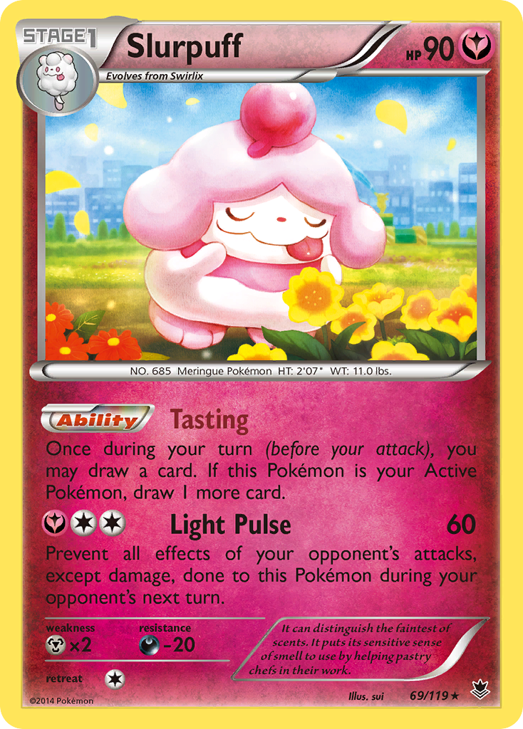 Slurpuff (69/119) [XY: Phantom Forces] | Arkham Games and Comics