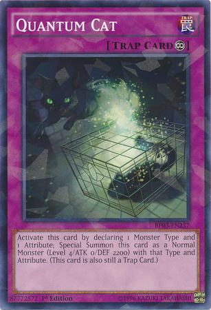 Quantum Cat [BP03-EN237] Shatterfoil Rare | Arkham Games and Comics