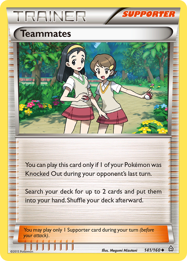 Teammates (141/160) [XY: Primal Clash] | Arkham Games and Comics