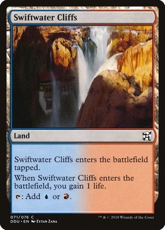 Swiftwater Cliffs [Duel Decks: Elves vs. Inventors] | Arkham Games and Comics