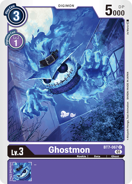 Ghostmon [BT7-067] [Next Adventure] | Arkham Games and Comics