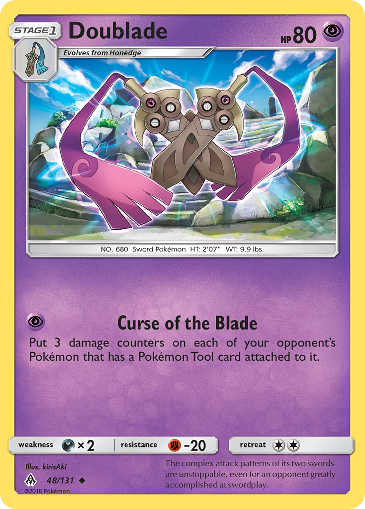 Doublade (48/131) [Sun & Moon: Forbidden Light] | Arkham Games and Comics