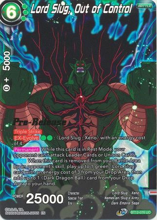 Lord Slug, Out of Control (BT12-076) [Vicious Rejuvenation Prerelease Promos] | Arkham Games and Comics