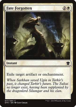 Fate Forgotten [Dragons of Tarkir] | Arkham Games and Comics