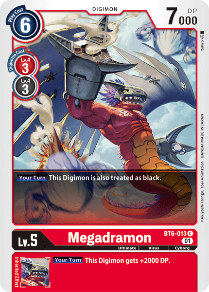 Megadramon [BT6-013] [Double Diamond] | Arkham Games and Comics