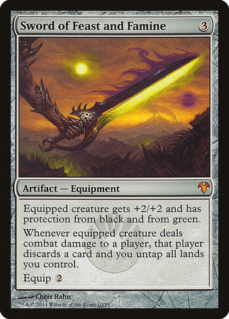 Sword of Feast and Famine [Modern Event Deck 2014] | Arkham Games and Comics