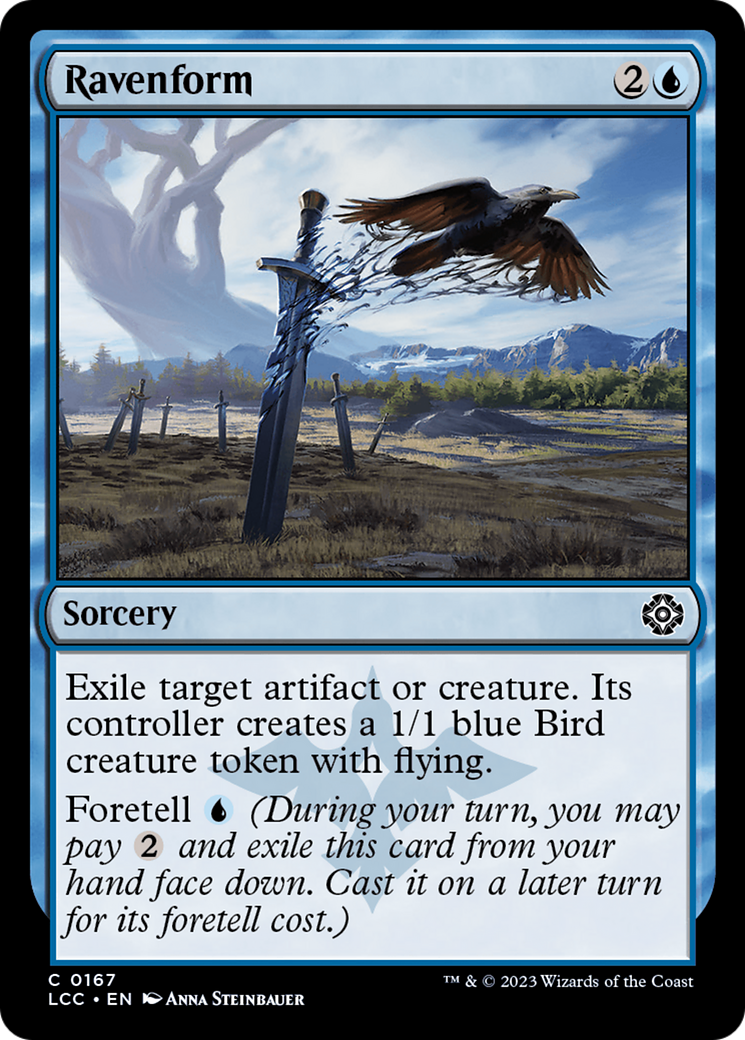 Ravenform [The Lost Caverns of Ixalan Commander] | Arkham Games and Comics