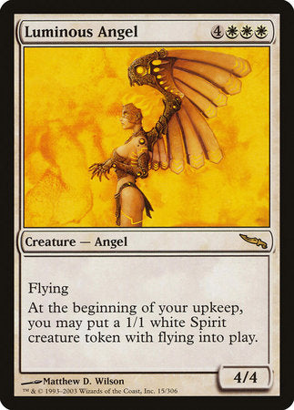 Luminous Angel [Mirrodin] | Arkham Games and Comics