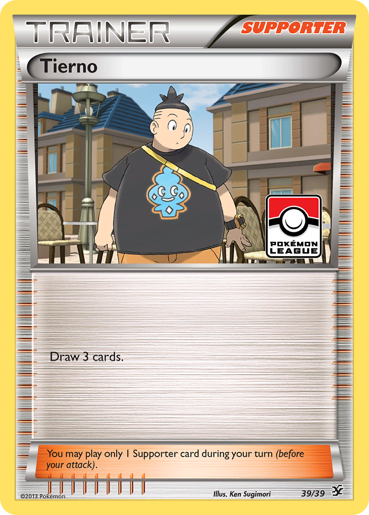 Tierno (39/39) [XY: Kalos Starter Set] | Arkham Games and Comics