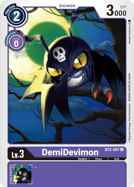 DemiDevimon [BT2-067] [Release Special Booster Ver.1.0] | Arkham Games and Comics
