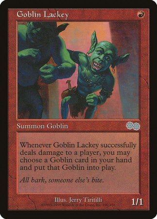 Goblin Lackey [Urza's Saga] | Arkham Games and Comics