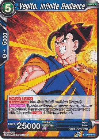 Vegito, Infinite Radiance (BT10-046) [Rise of the Unison Warrior 2nd Edition] | Arkham Games and Comics