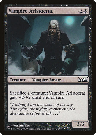 Vampire Aristocrat [Magic 2010] | Arkham Games and Comics